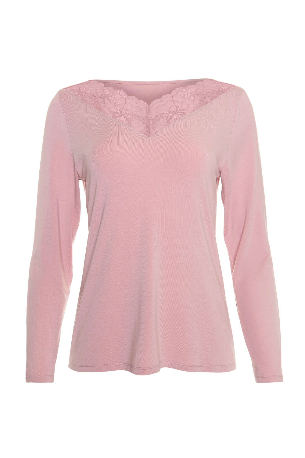 Lisca Pyjama-Top, langarm Isabelle 50 rosa günstig online kaufen