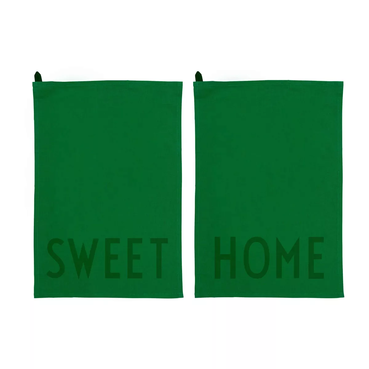 Design Letters Favorit Geschirrtuch 2-teilig Sweet-home-green günstig online kaufen