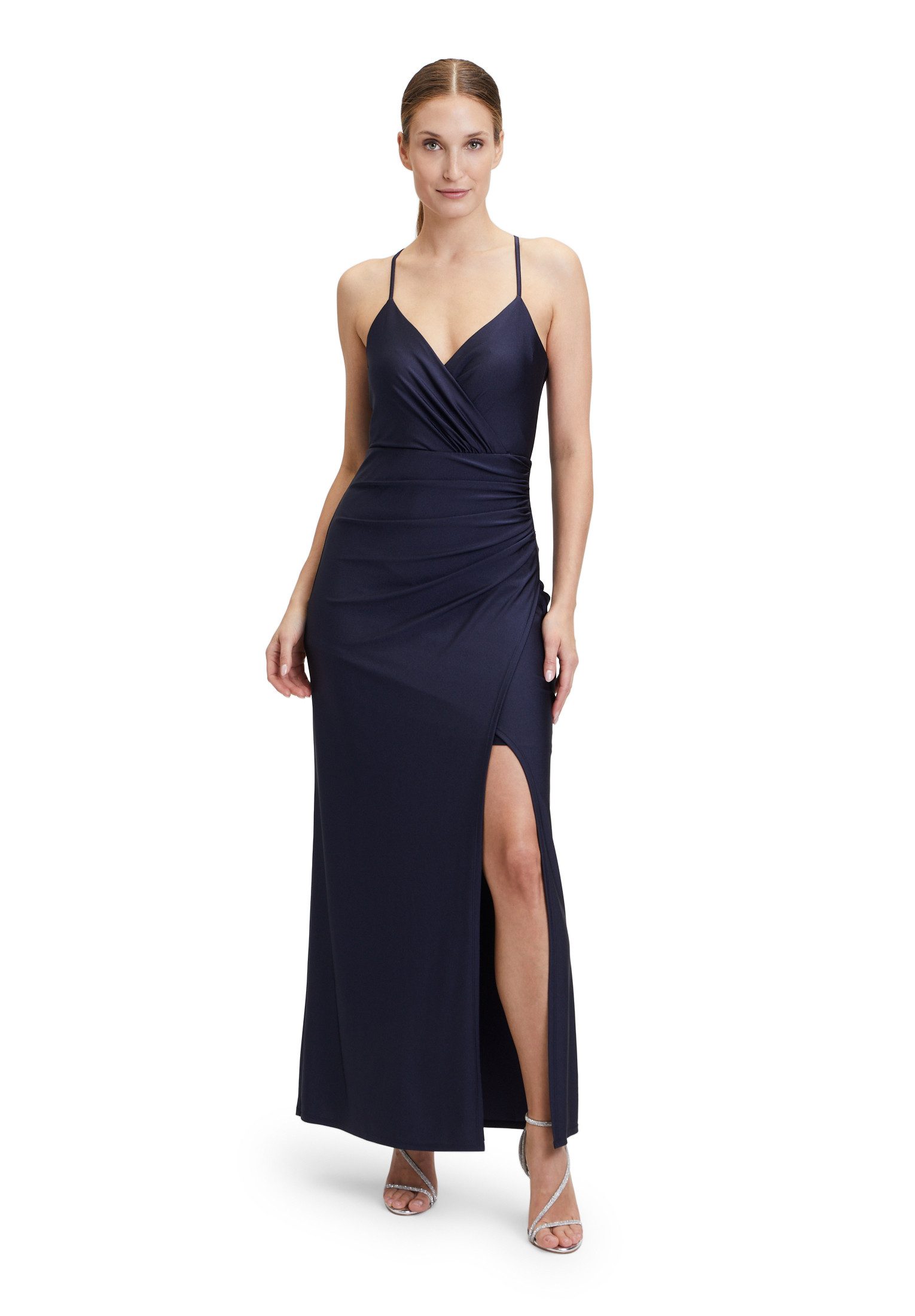 Vera Mont Abendkleid "Vera Mont Damen Abendkleid figurbetont", Raffung günstig online kaufen