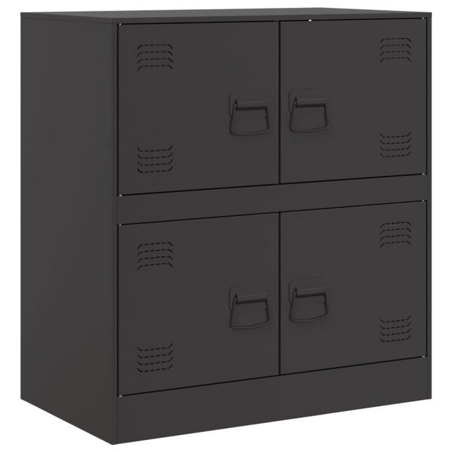 vidaXL Mehrzweckschrank Sideboard Schwarz 67x39x73 cm Stahl günstig online kaufen