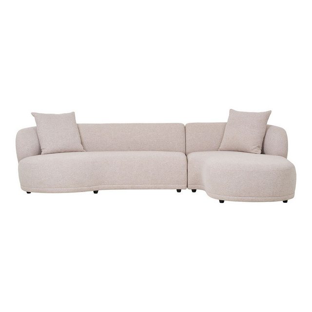 ebuy24 Sofa Kingston Sofa Mit 2 Kissen, rechtsdrehend Natur. günstig online kaufen