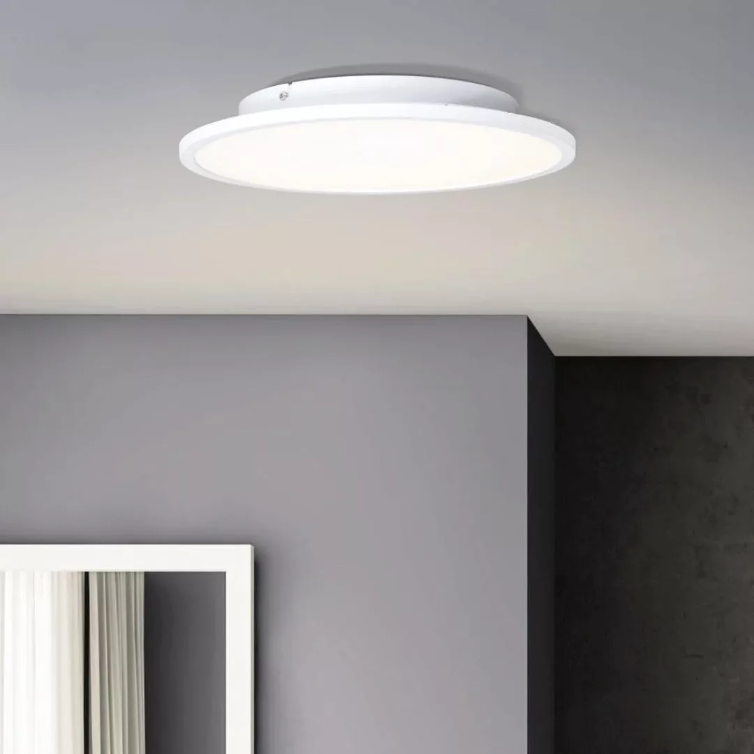 LED Panel Buffi in Weiß 24W 2400lm rund 2700K günstig online kaufen