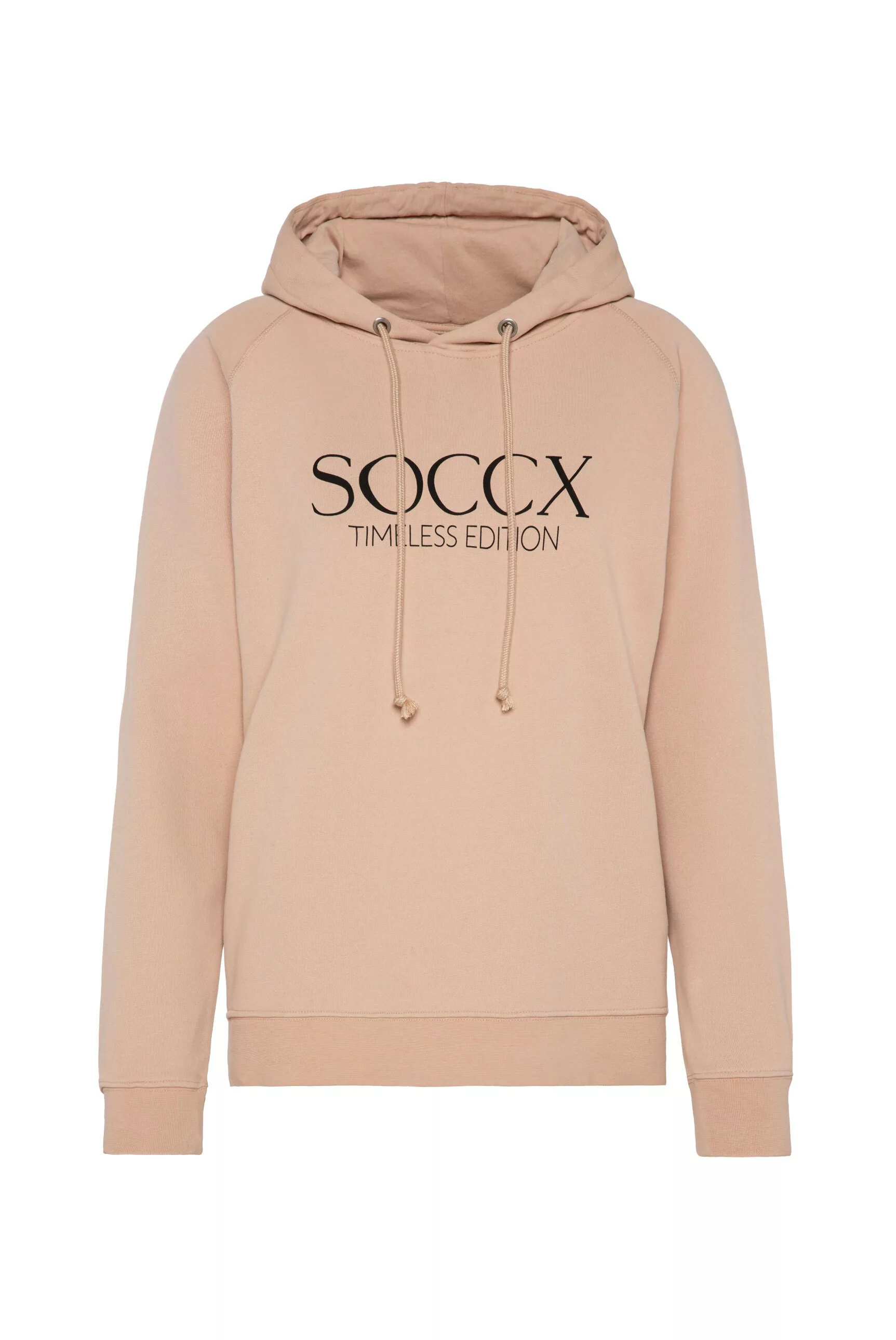 SOCCX Kapuzensweatshirt, mit Seitenschlitze günstig online kaufen
