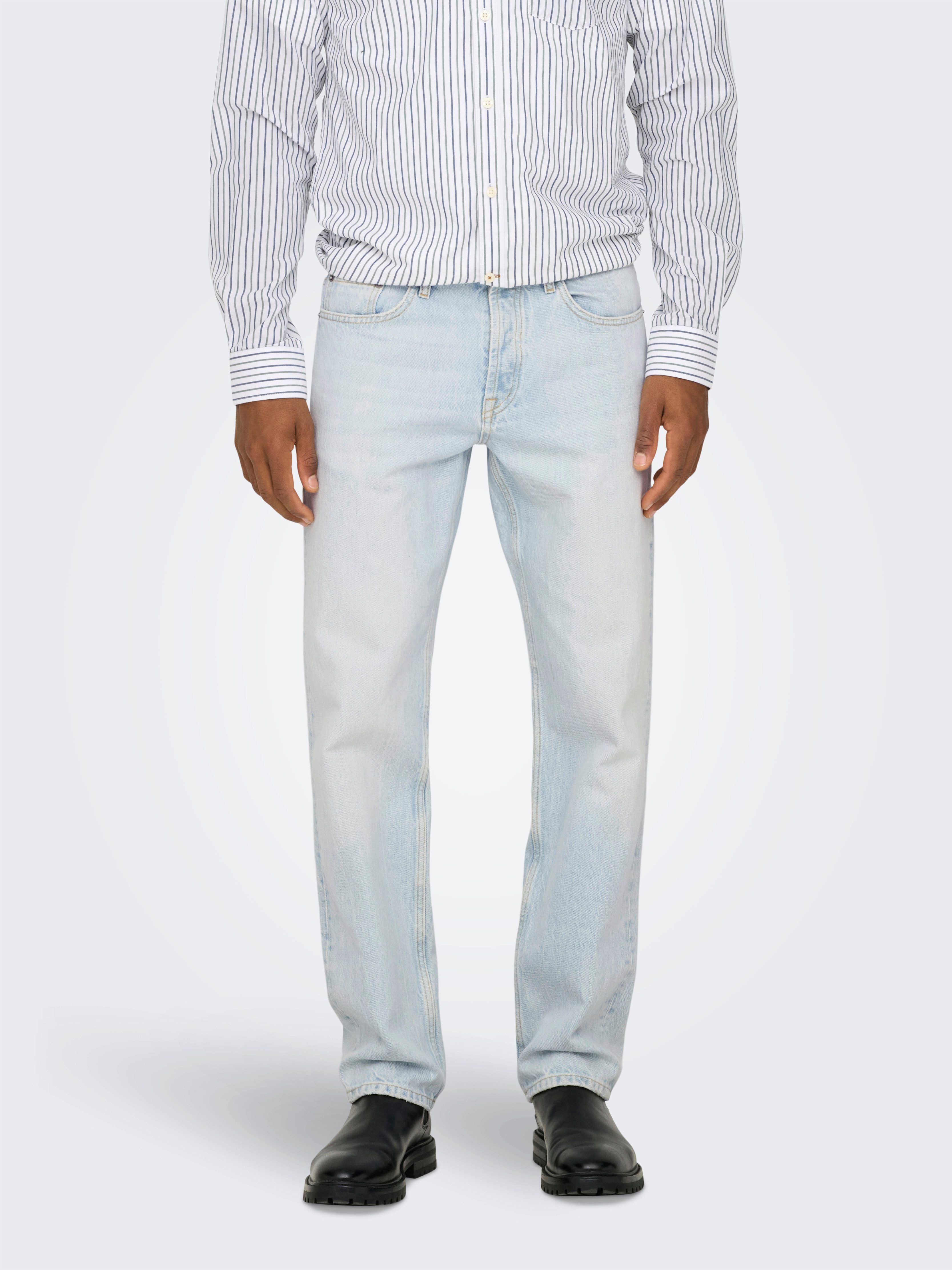ONLY & SONS Regular-fit-Jeans ONSEDGE STRAIGHT günstig online kaufen