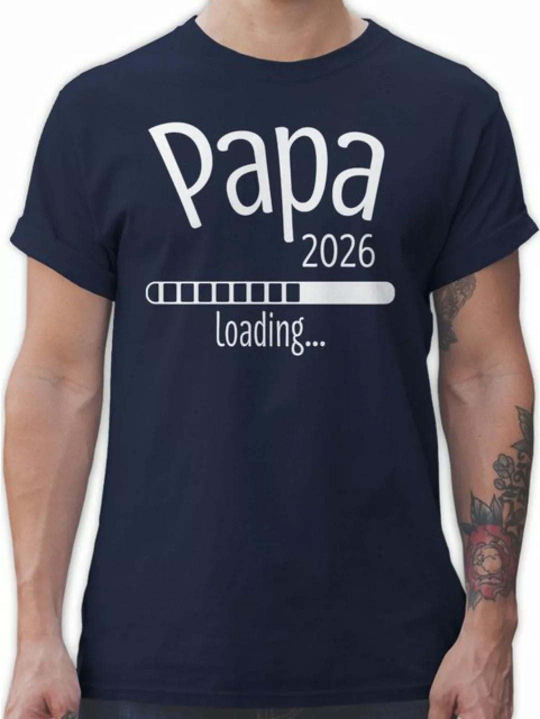 Shirtracer T-Shirt Papa 2026 loading Papa günstig online kaufen