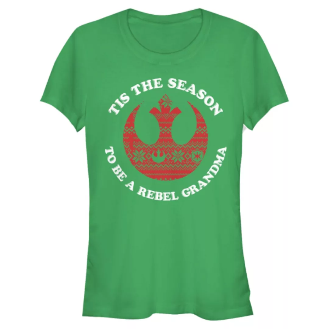 Star Wars - Rebel Grandma - Weihnachten - Frauen T-Shirt günstig online kaufen