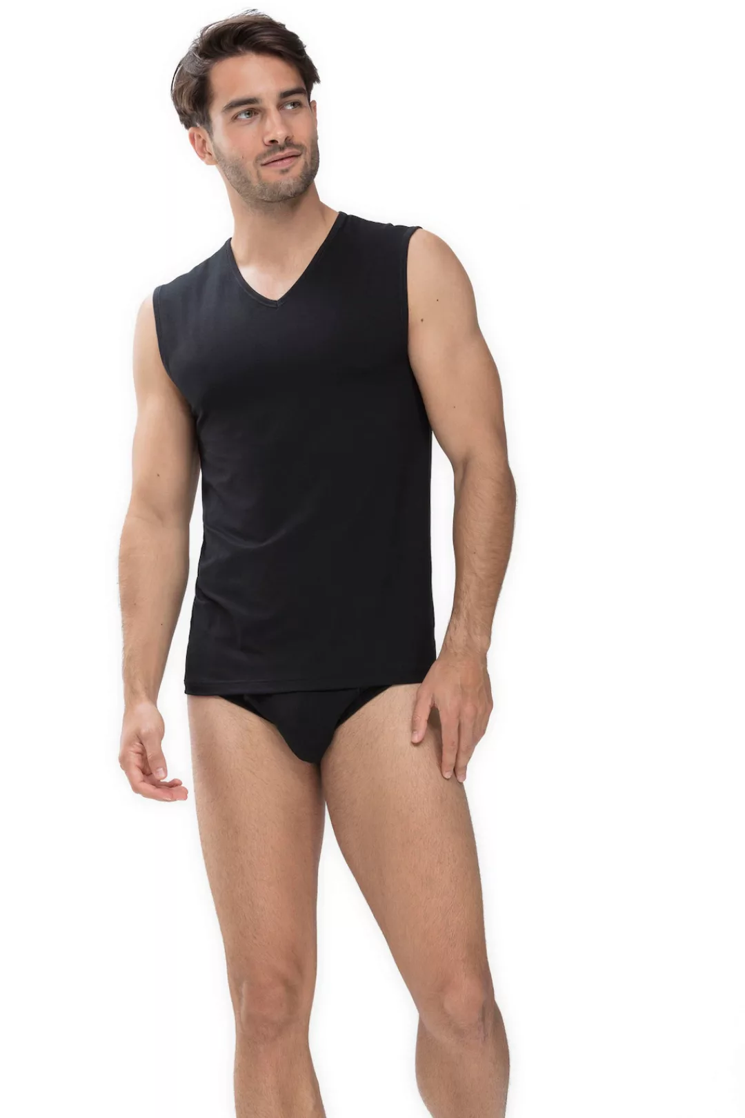 Mey DRY COTTON Muskel-Shirt schwarz 46037/123 günstig online kaufen
