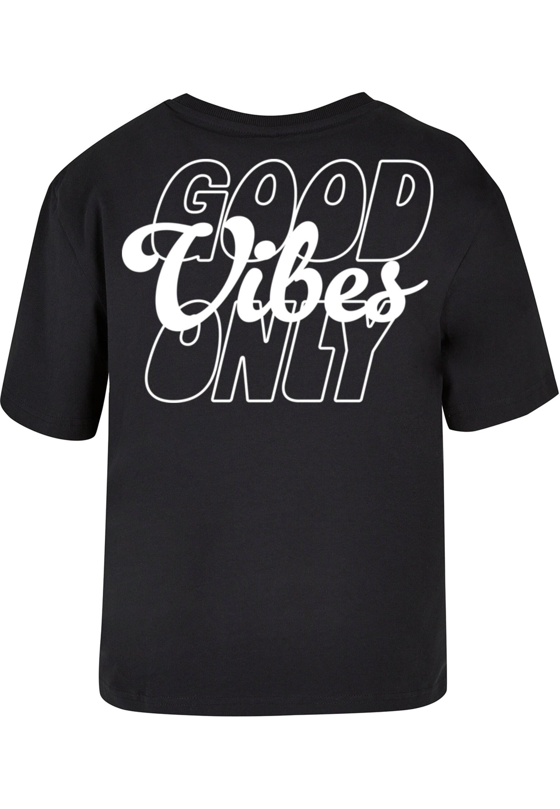 Miss Tee T-Shirt "Miss Tee Good Vibes Wording Tee", (1 tlg.) günstig online kaufen