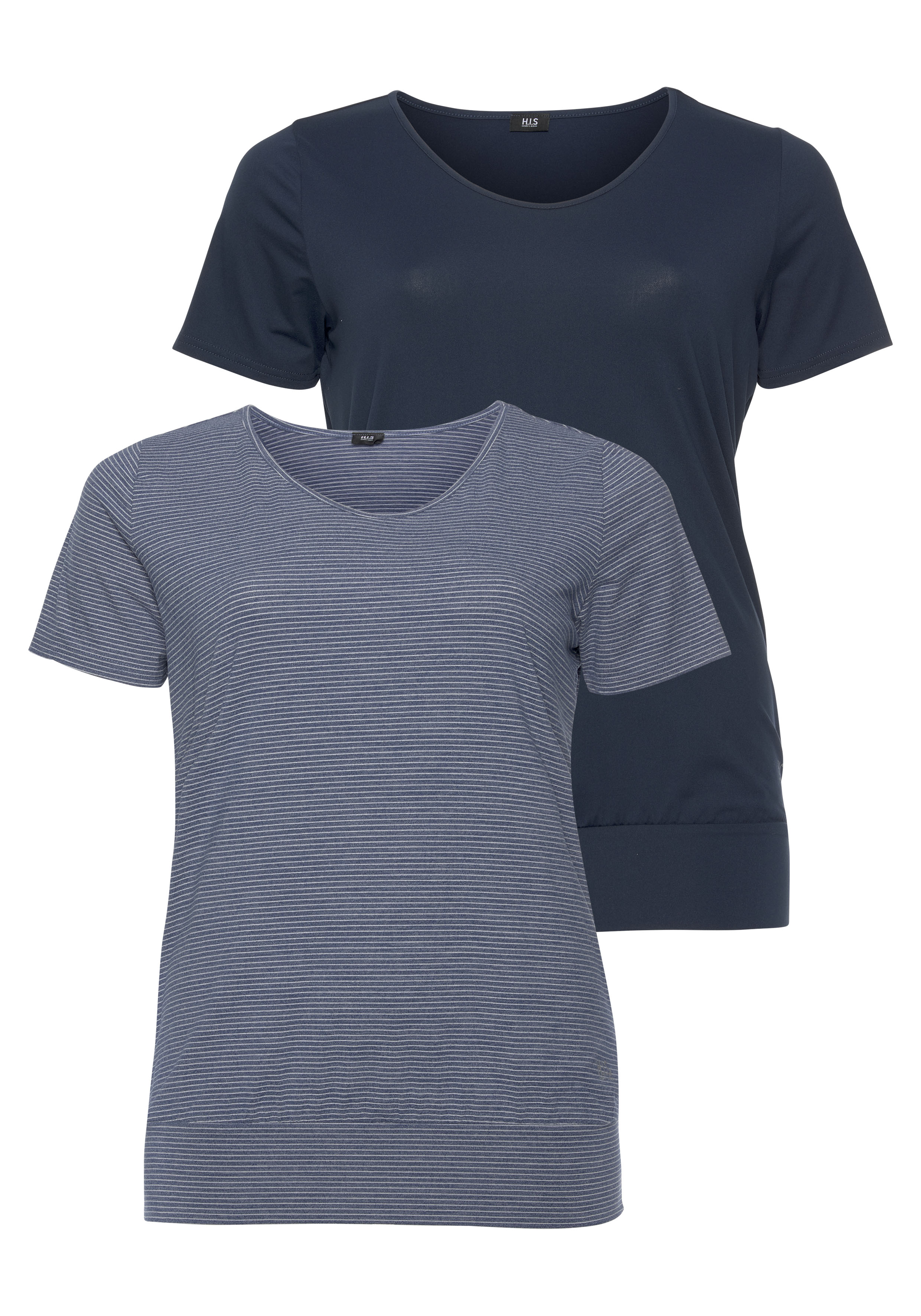 H.I.S T-Shirt, (Spar-Set, 2er-Pack), Große Größen günstig online kaufen