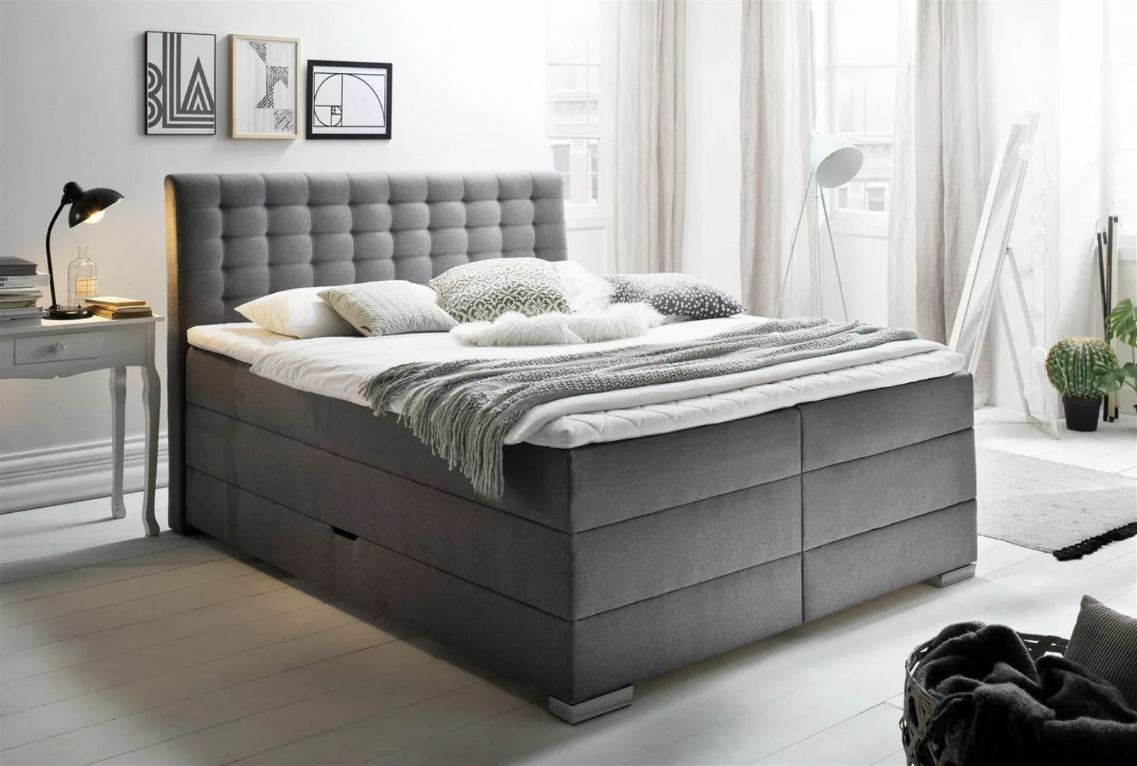 meise.möbel Boxspringbett Boxspringbett Lenno mit Bettkasten günstig online kaufen