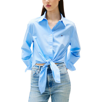 Tommy Hilfiger  Blusen TJW LS TIE FRONT SHI DW0DW20990 günstig online kaufen