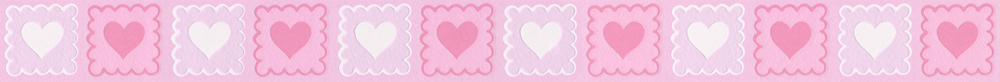 Bricoflor Selbstklebende Tapeten Bordüre mit Herzen Rosa Kinderzimmer Tapet günstig online kaufen