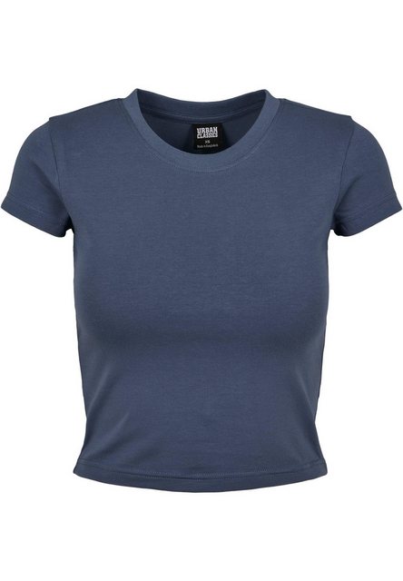 URBAN CLASSICS T-Shirt Urban Classics Damen Ladies Stretch Jersey Cropped T günstig online kaufen