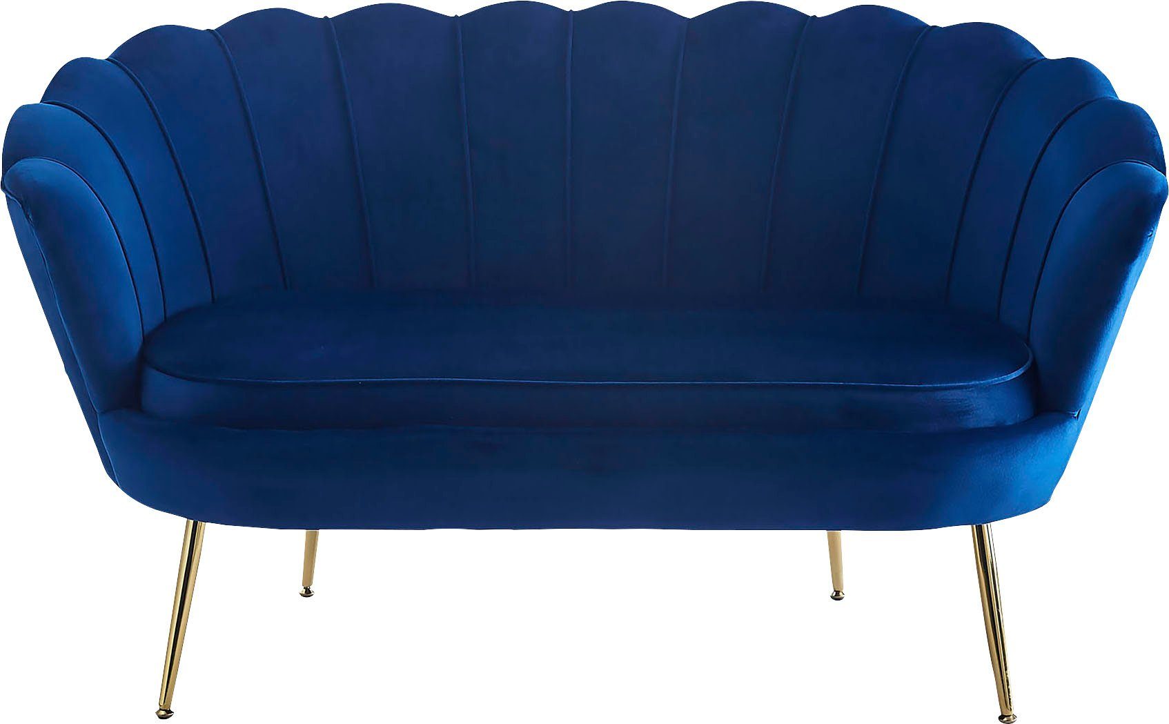 SalesFever 2-Sitzer "Clam", Muscheldesign-Breite 136 cm: Pure Extravaganz günstig online kaufen