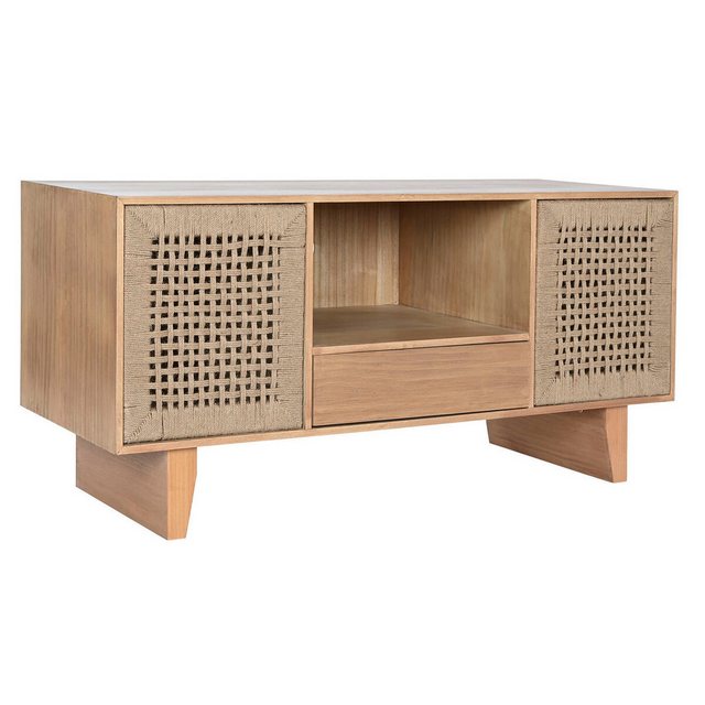 Esprit Home TV-Schrank TV-Möbel Home ESPRIT Beige natürlich Jute Kiefer 120 günstig online kaufen