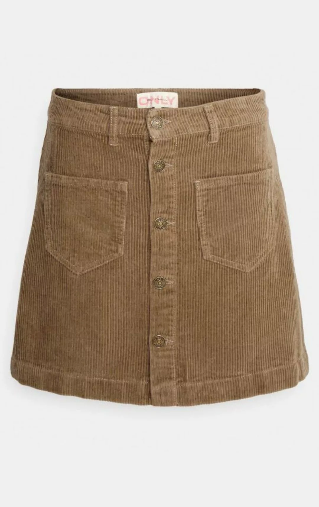 Only Damen Cordrock ONLAMAZING HW CORDUROY SKIRT günstig online kaufen