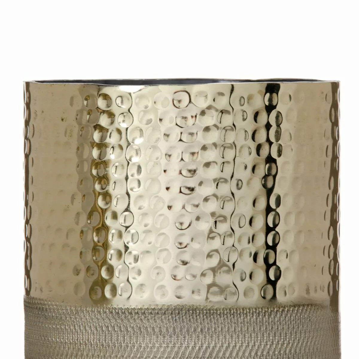 Vase 13 X 13 X 18 Cm Gold Aluminium günstig online kaufen