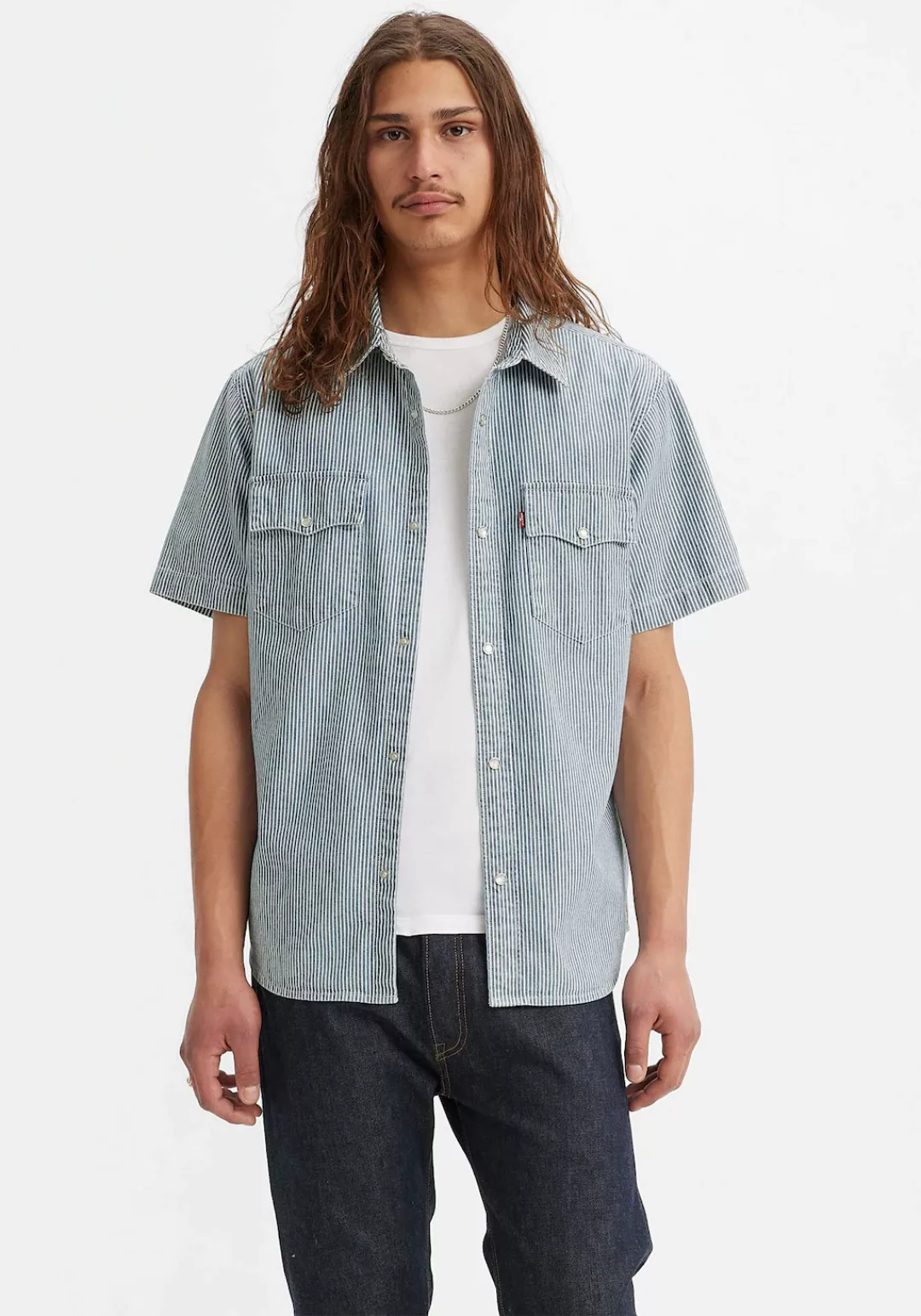 Levis Jeanshemd "SS RELAXED FIT WESTERN" günstig online kaufen