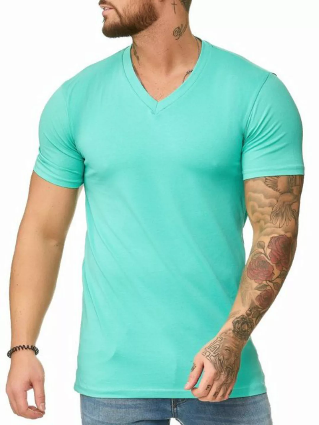 OneRedox T-Shirt 1309C (Shirt Polo Kurzarmshirt Tee, 1-tlg) Fitness Freizei günstig online kaufen