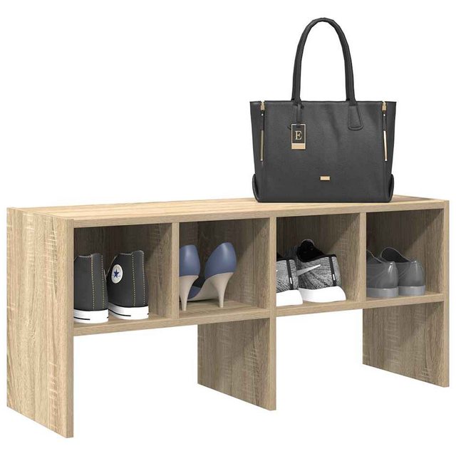 vidaXL Schuhschrank Schuhregal Stapelbar Sonoma-Eiche 89,5x30x40 cm günstig online kaufen