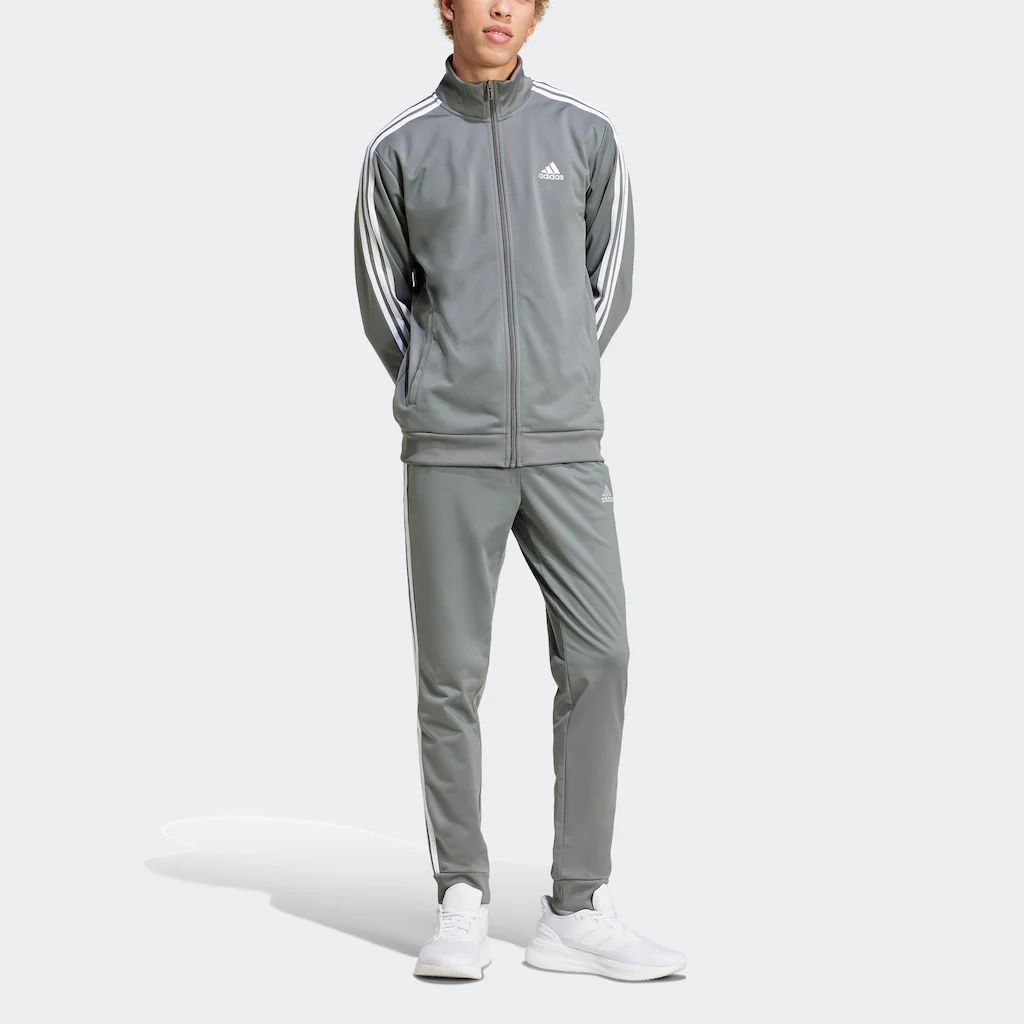 adidas Sportswear Trainingsanzug "BASIC 3-STREIFEN TRICOT", (2 tlg.) günstig online kaufen