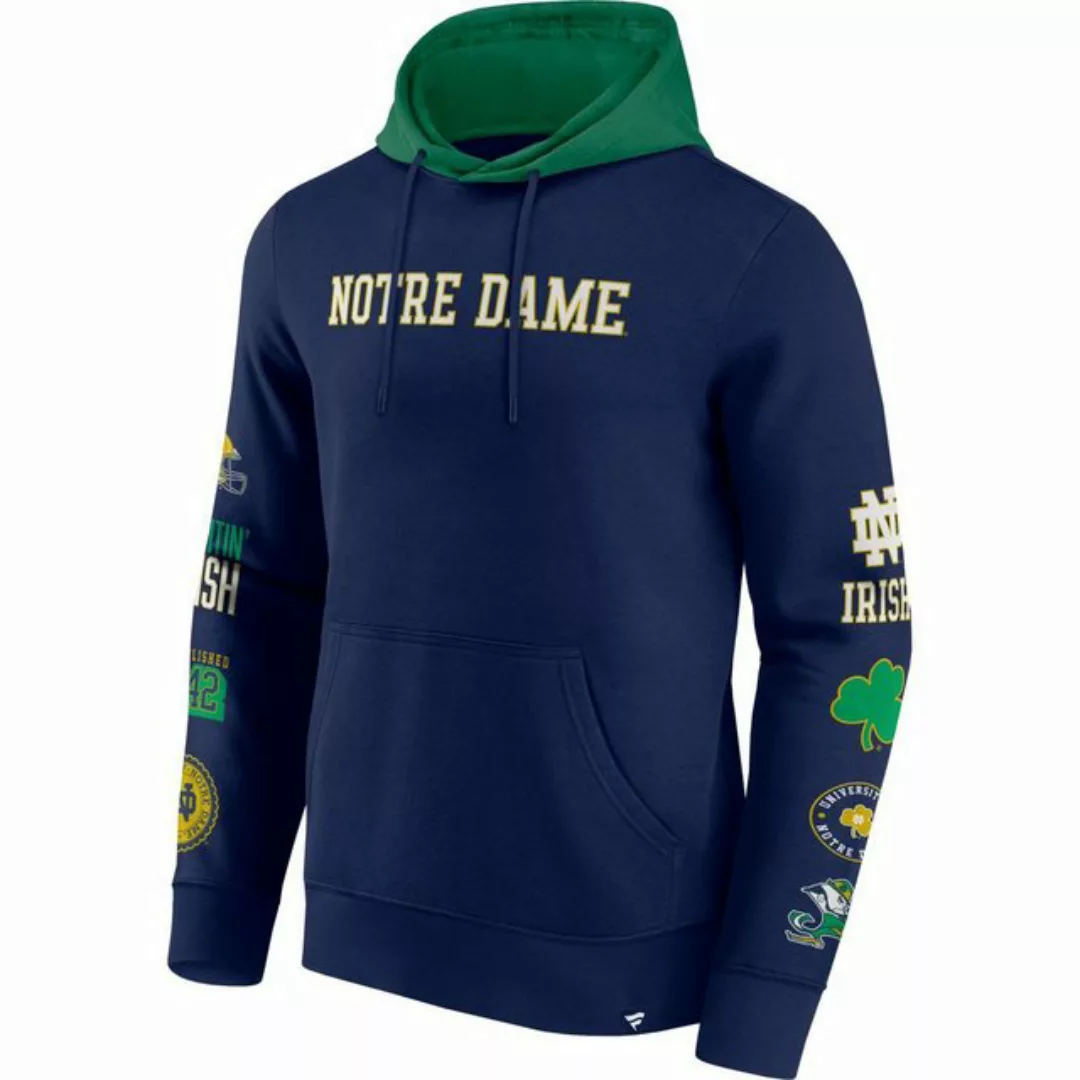 Fanatics Kapuzenpullover Notre Dame Fighting Irish NCAA Sleeve Patches günstig online kaufen