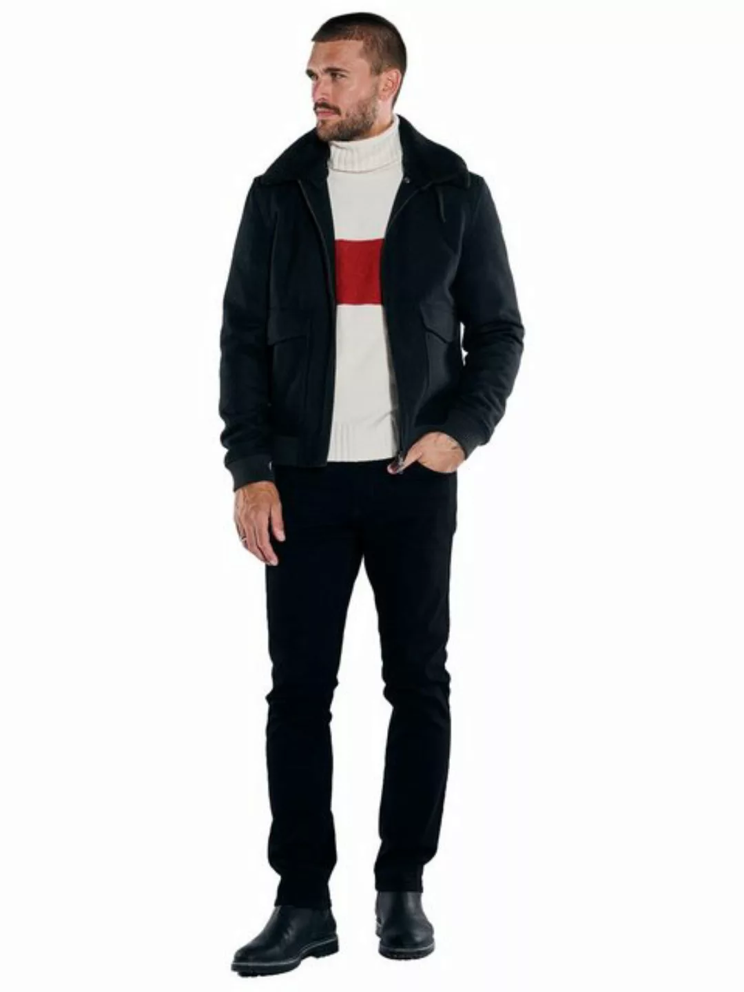 emilio adani Kurzjacke Blouson-Jacke slim fit günstig online kaufen