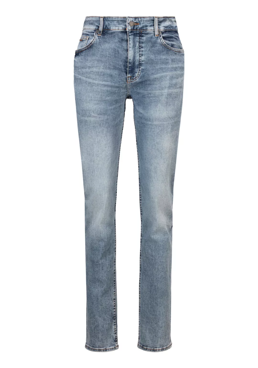 BOSS ORANGE Slim-fit-Jeans "Delaware BC-C", mit Leder-Badge günstig online kaufen