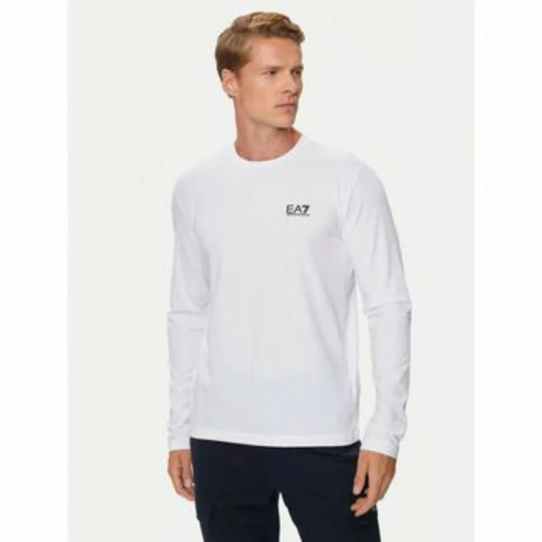 Emporio Armani EA7  T-Shirts & Poloshirts 8NPT28 PJVQZ CORE ID-1100 WHITE günstig online kaufen