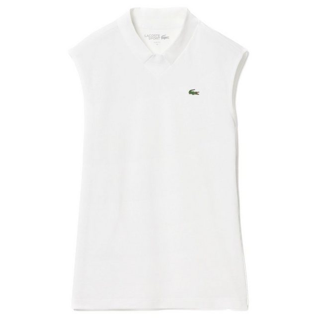 Lacoste Poloshirt Lacoste Sleeveless Polo Weiss günstig online kaufen