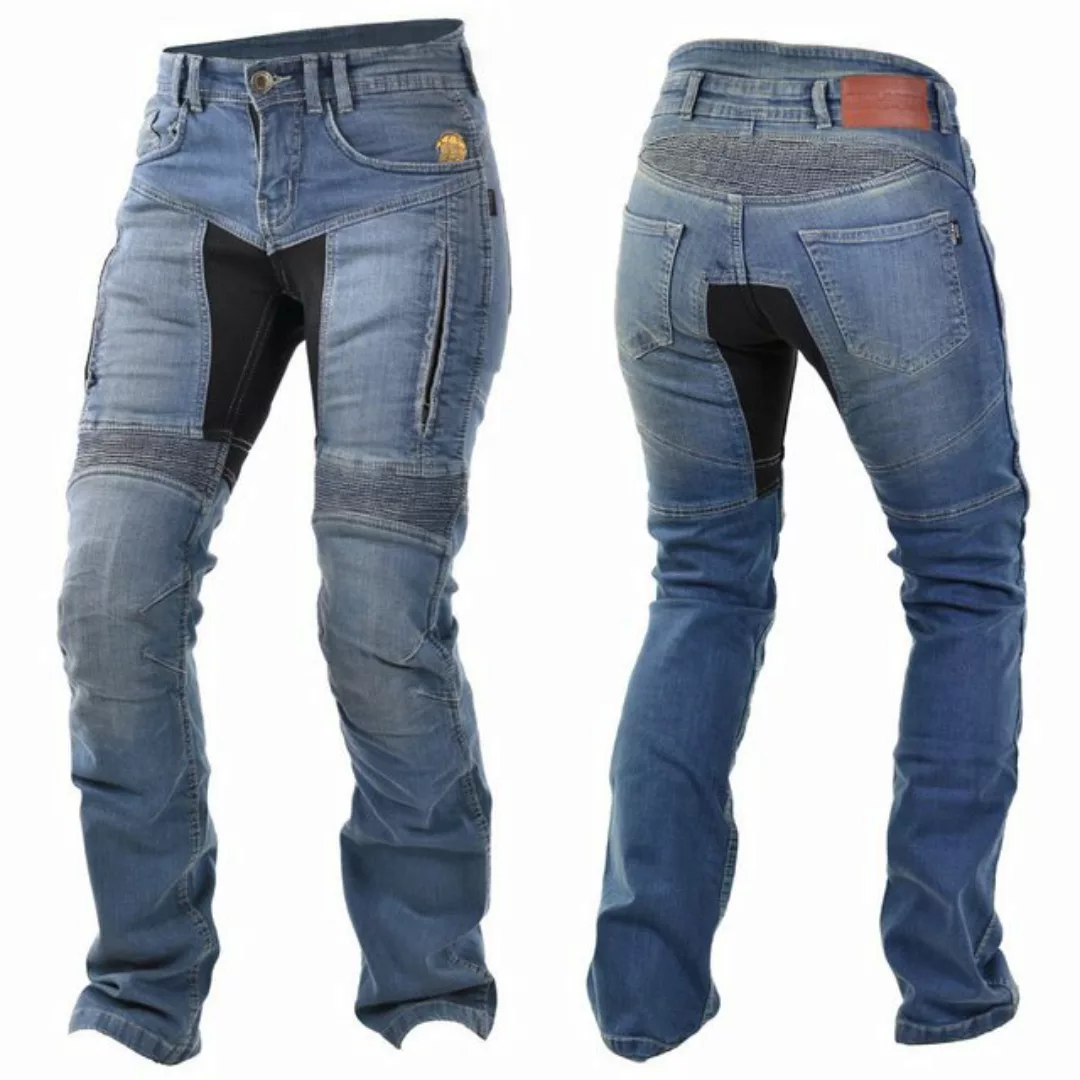 Trilobite Motorradhose Trilobite Parado Motorrad-Jeans Damen blau lang 36/3 günstig online kaufen