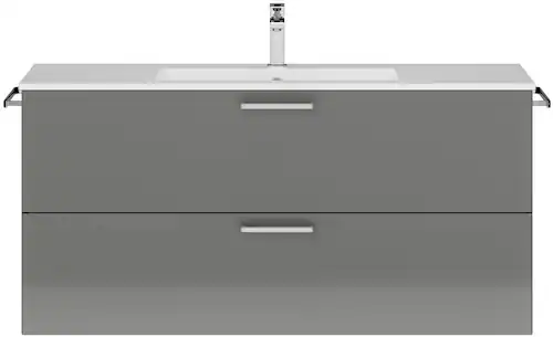 nobilia® Waschtisch-Set »Tolvina«, (1 St., vormontiert, mit Soft-Close), Ho günstig online kaufen