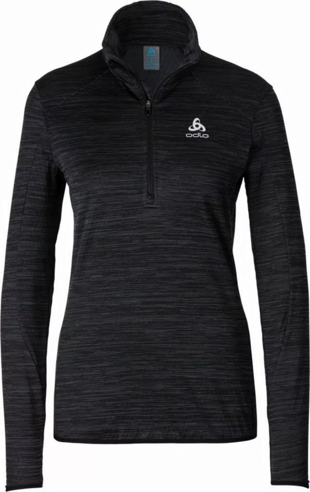 Odlo Fleeceshirt Mid layer 1/2 zip STEAM BLACK MELANGE günstig online kaufen