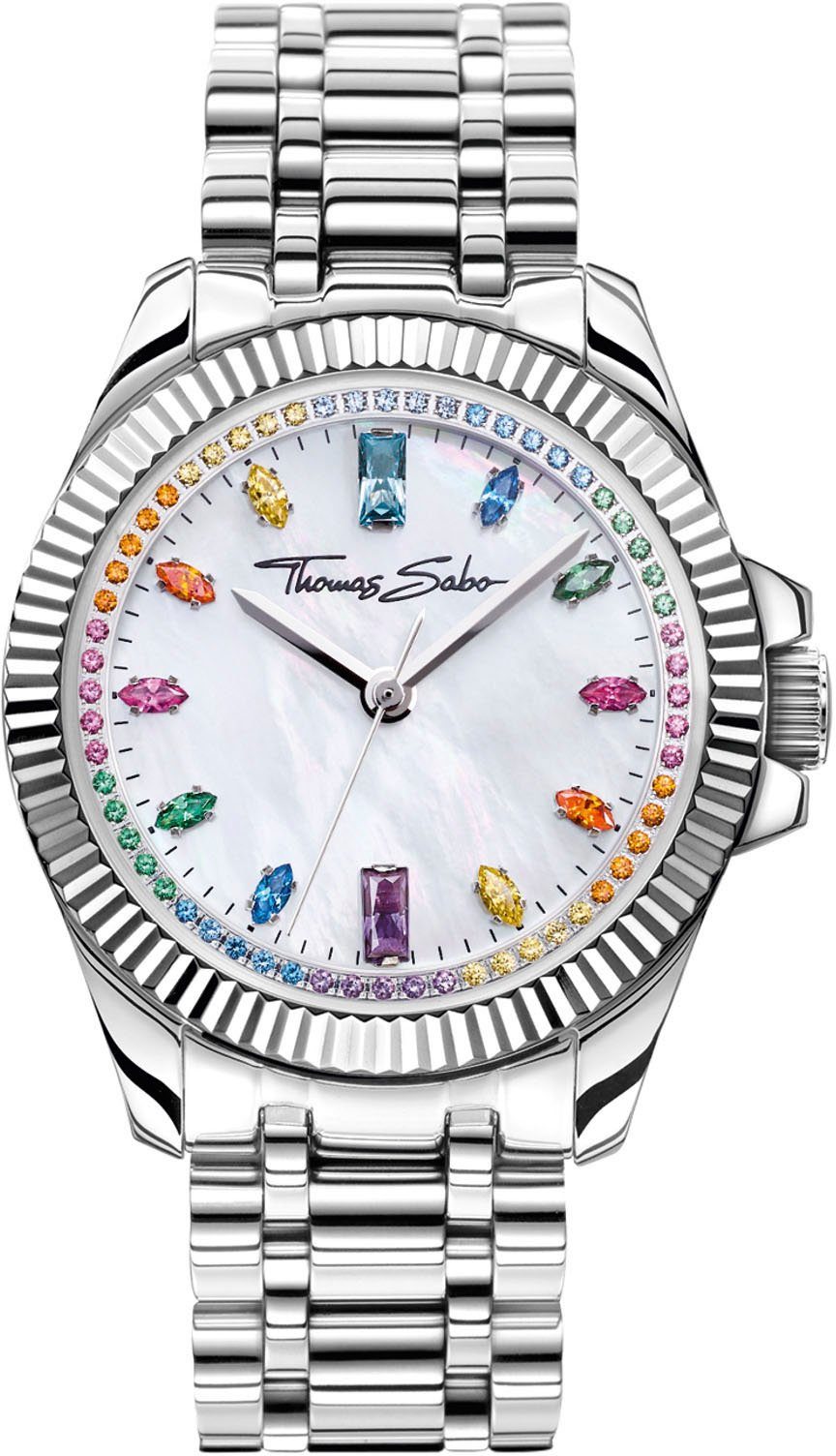 THOMAS SABO Quarzuhr DIVINE RAINBOW WA0394-201-201-33 günstig online kaufen