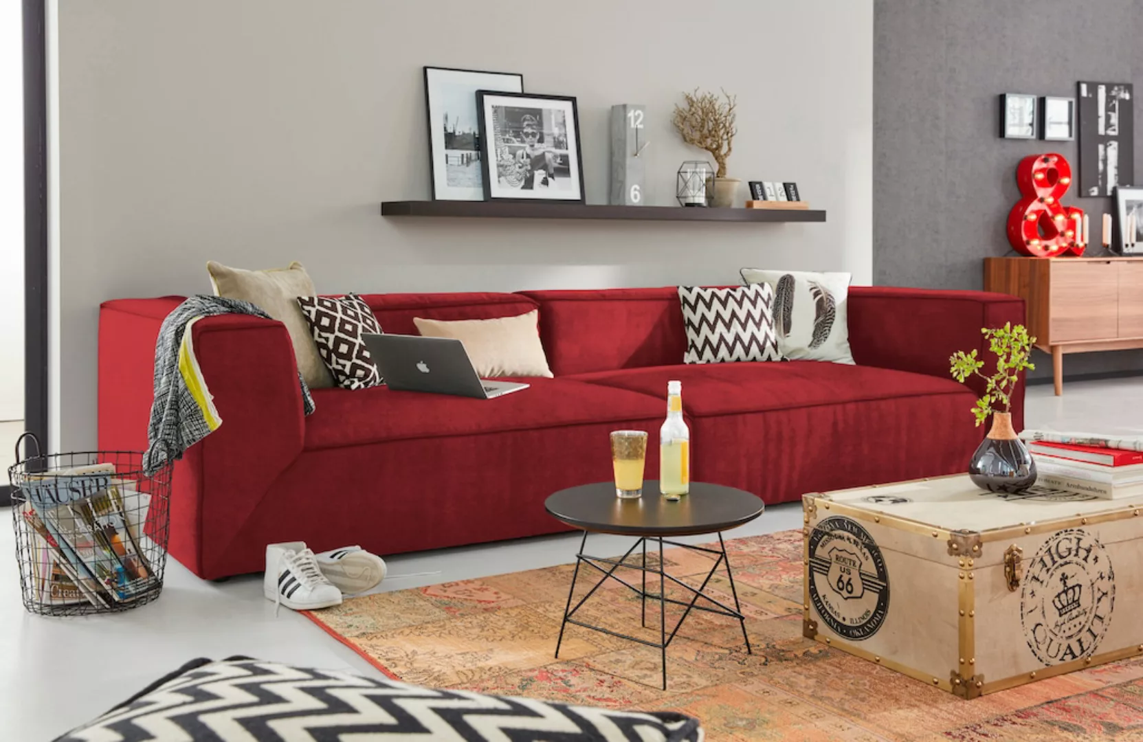 TOM TAILOR HOME Big-Sofa "BIG CUBE" günstig online kaufen