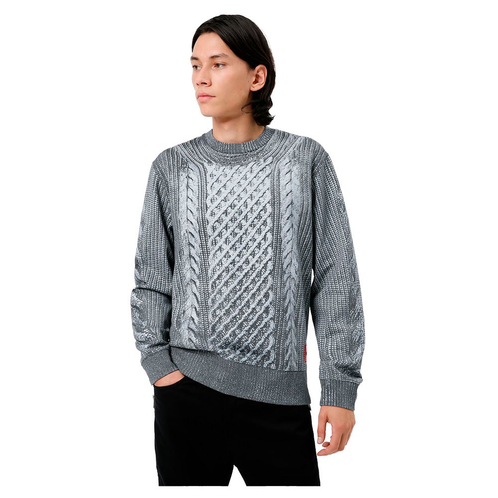 Hugo Dhrome Pullover XL Silver günstig online kaufen
