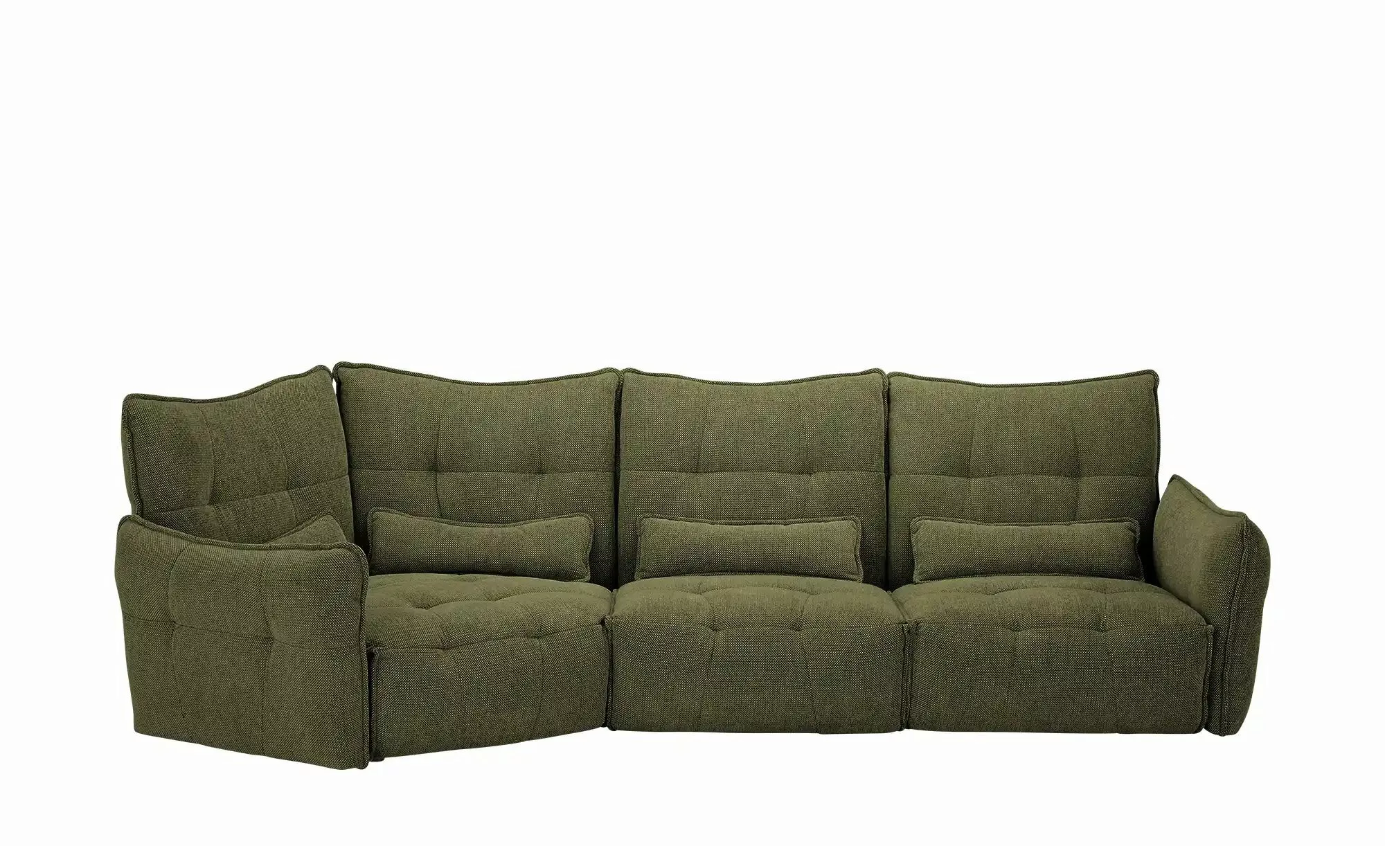 Ecksofa  Jeaneva ¦ grün ¦ Maße (cm): B: 379 H: 101 T: 151.0 Polstermöbel > günstig online kaufen