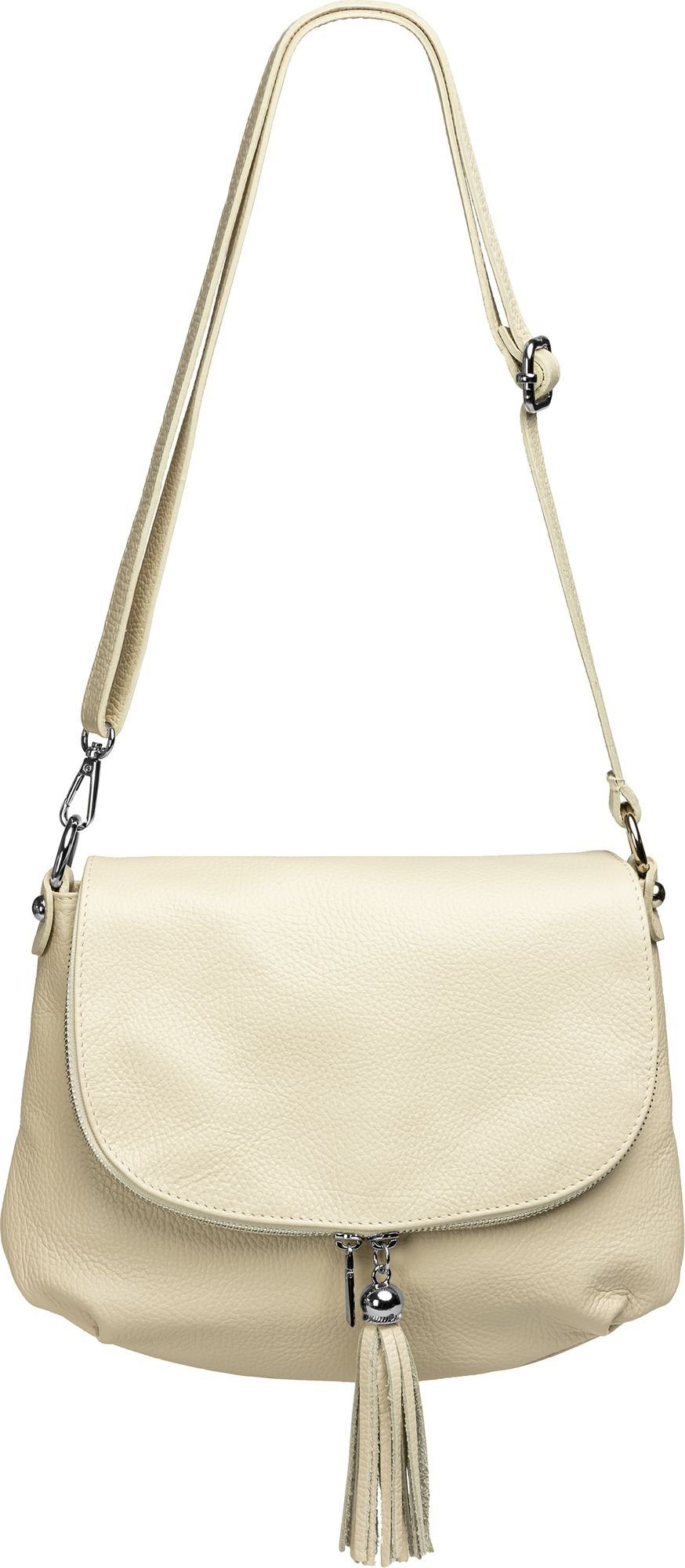 Caspar Umhängetasche Klassische Damen Leder Handtasche günstig online kaufen