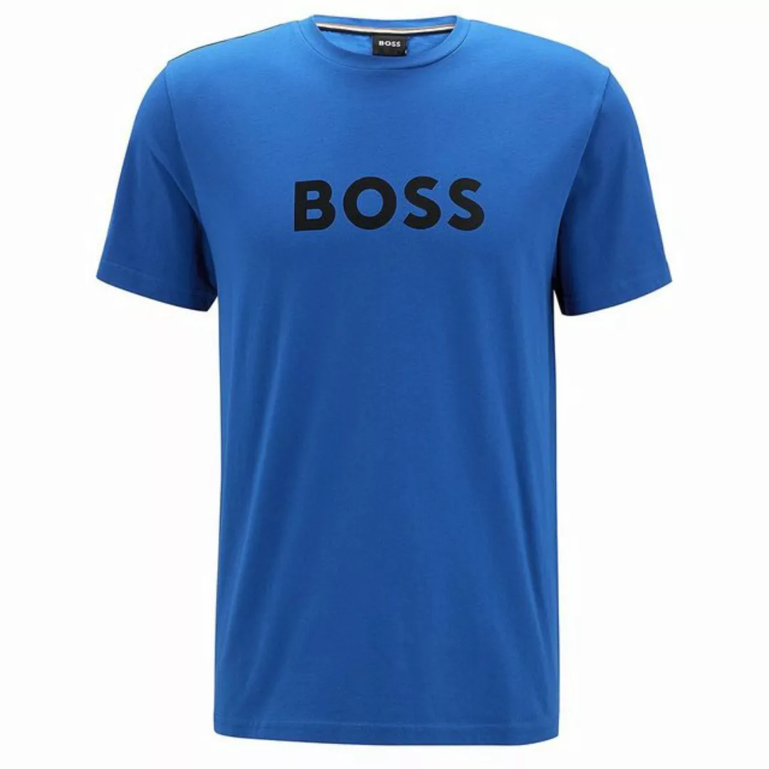 BOSS T-Shirt Sun UV Protection (1-tlg) Herren Beach Shirt aus reiner Baumwo günstig online kaufen