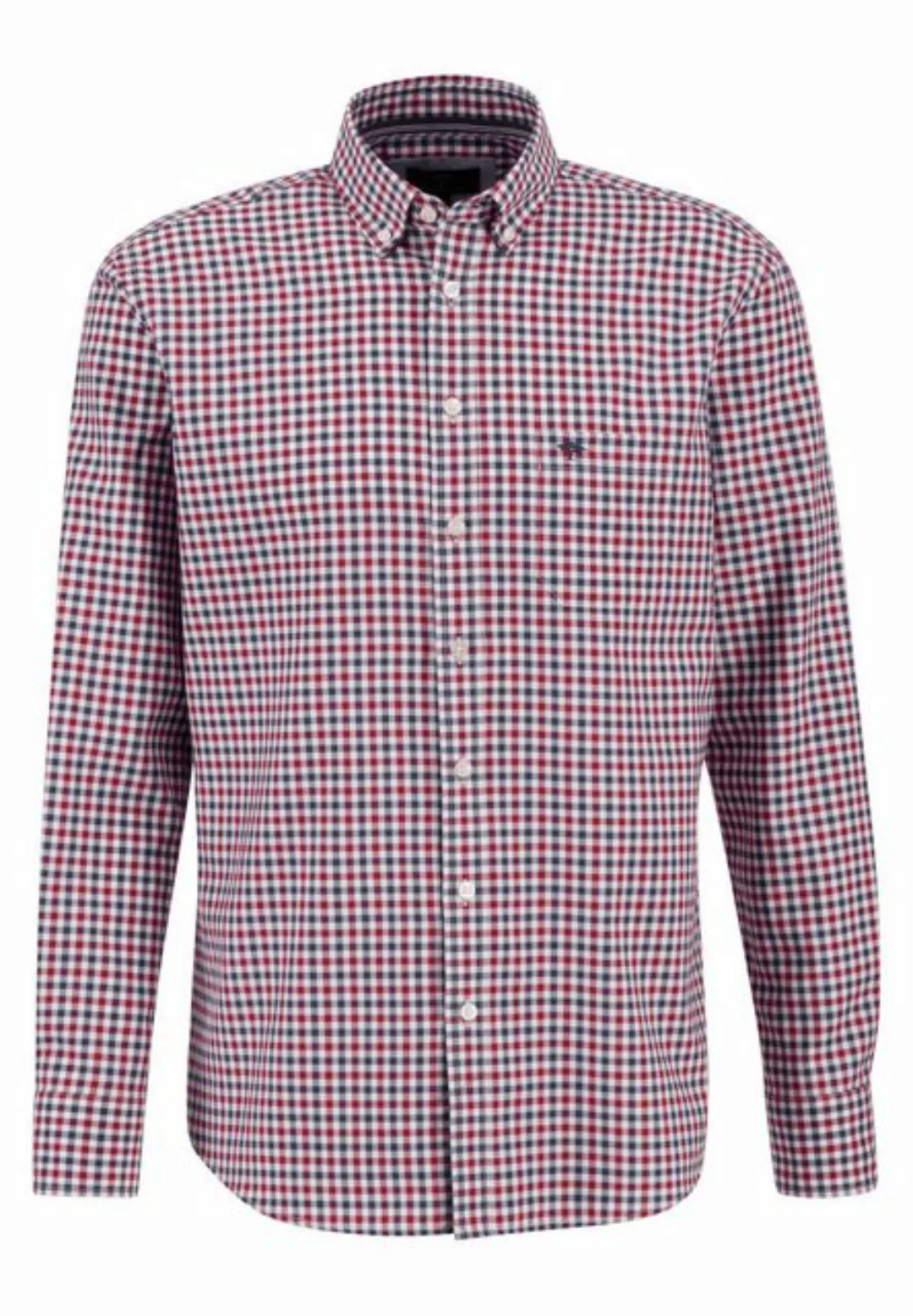 FYNCH-HATTON Langarmshirt Oxfors Combi Shirt, B.D., 1/1 günstig online kaufen