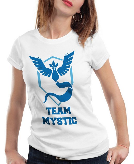 style3 T-Shirt Team Mystic pokemon go Team Blau Blue Weisheit kampf poke ei günstig online kaufen