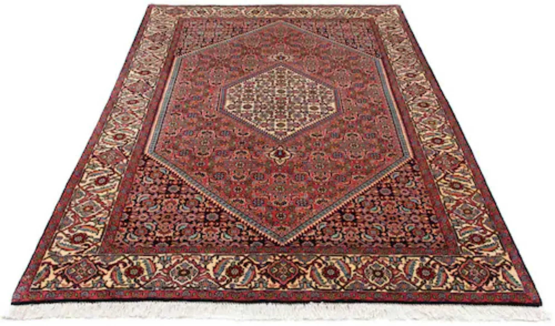 morgenland Wollteppich »Bidjar - Zanjan Medaillon Rosso 220 x 135 cm«, rech günstig online kaufen