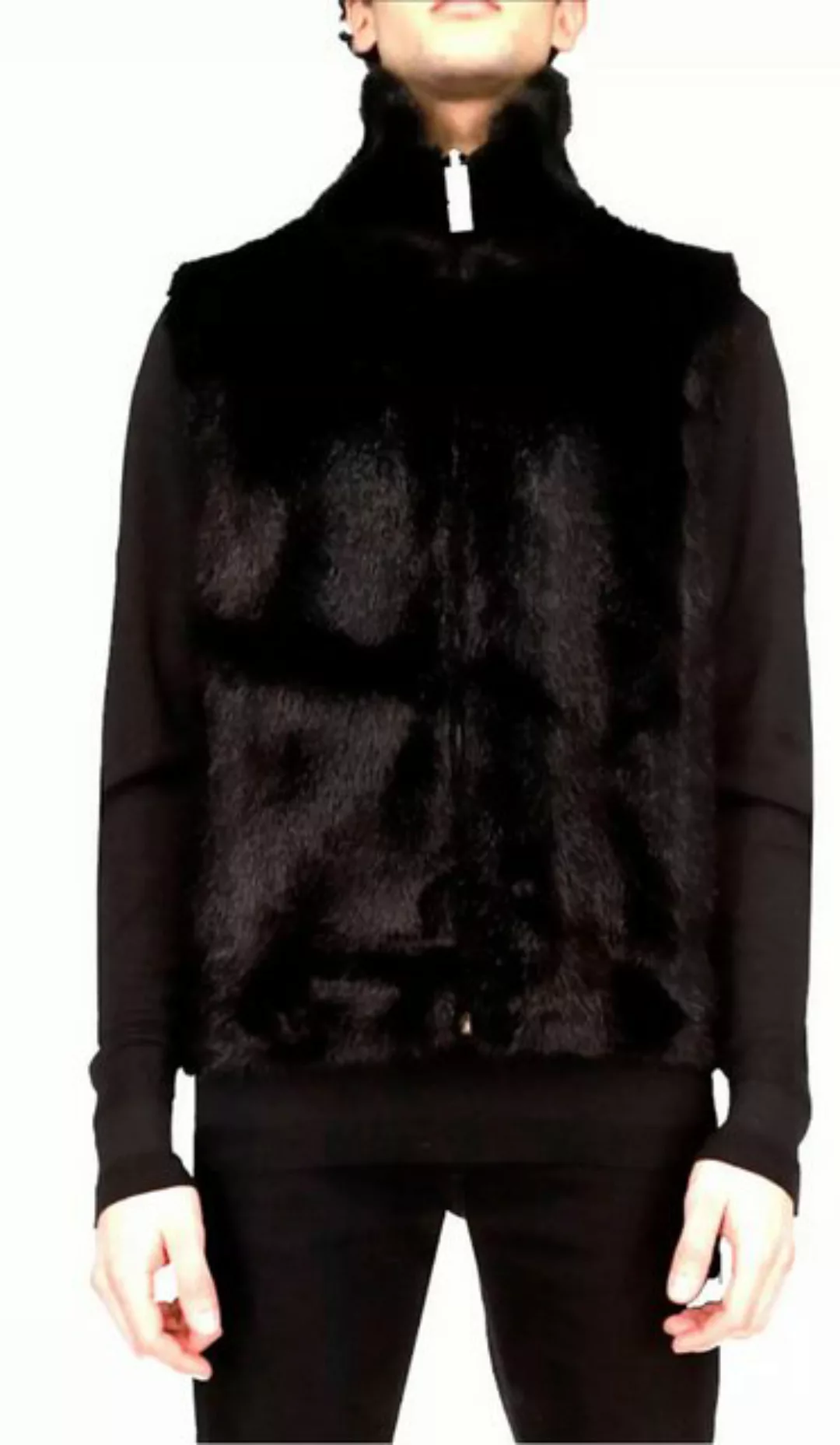 GIVENCHY Wendejacke Weste Vest Wendbare Kunstfell Jacke Blouson Rückseite a günstig online kaufen