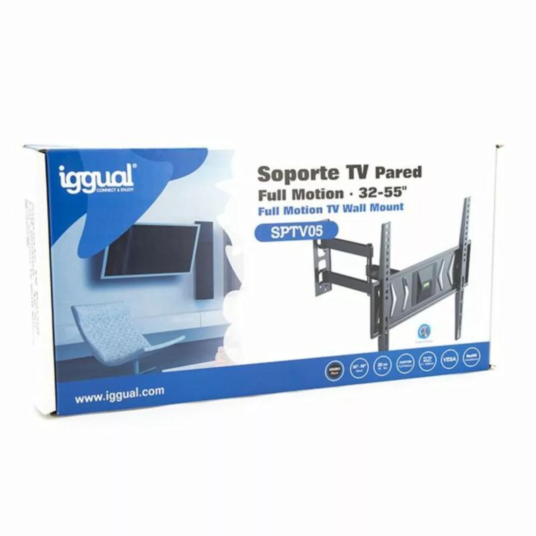 Tv Halterung Iggual Sptv05 Igg314630 32"-55" Schwarz günstig online kaufen