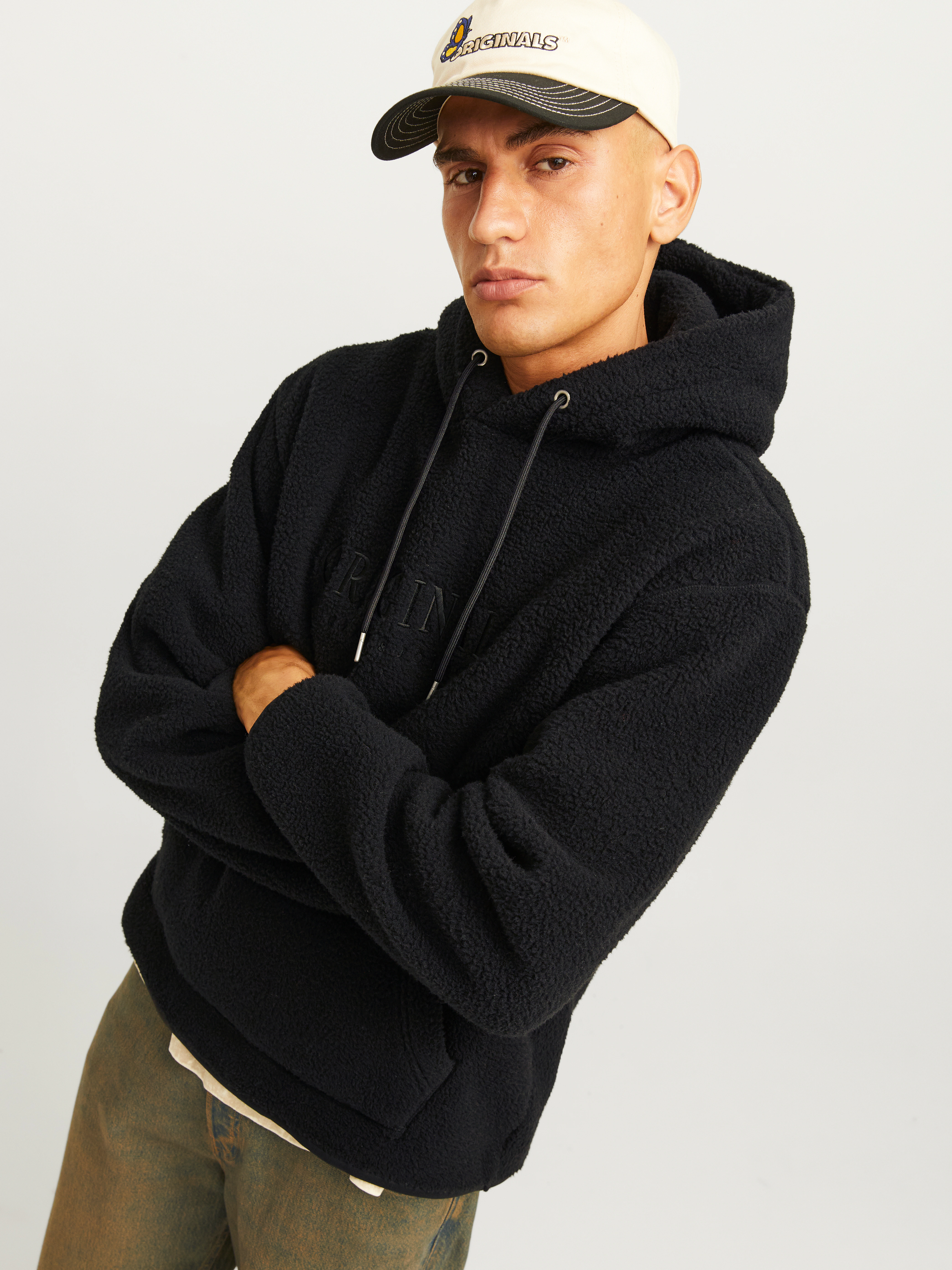 Jack & Jones Kapuzensweatshirt "JORFREDERIKSBERG TEDDY SWEAT HOOD SN" günstig online kaufen