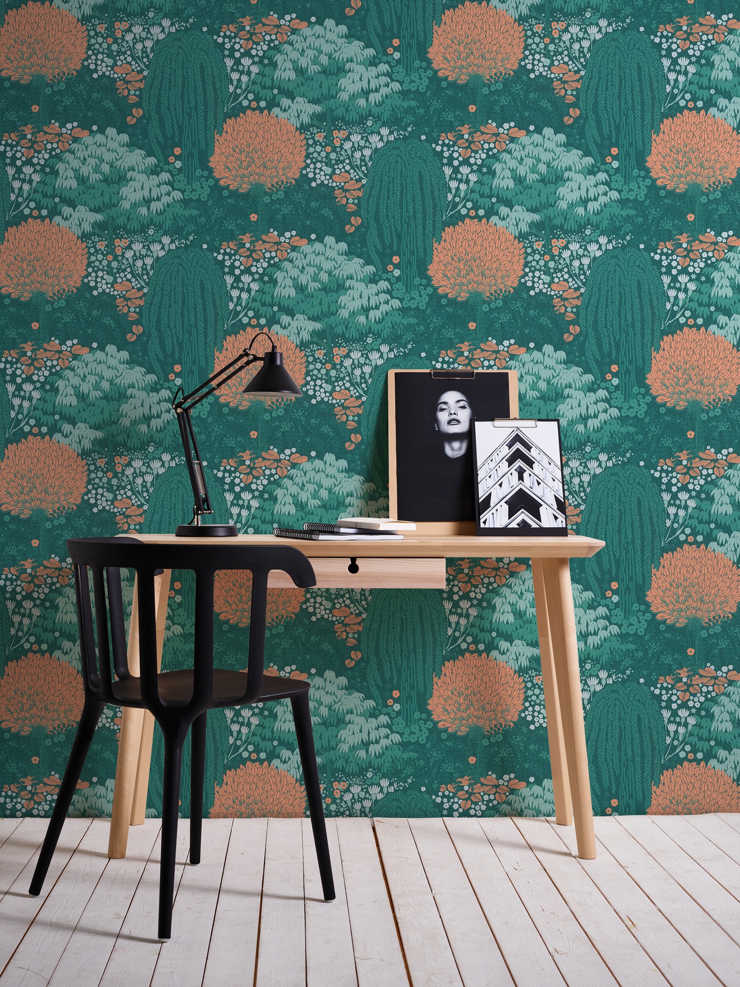 living walls Vliestapete »Famous Garden Wald-Tapete Mustertapete Floral Wal günstig online kaufen