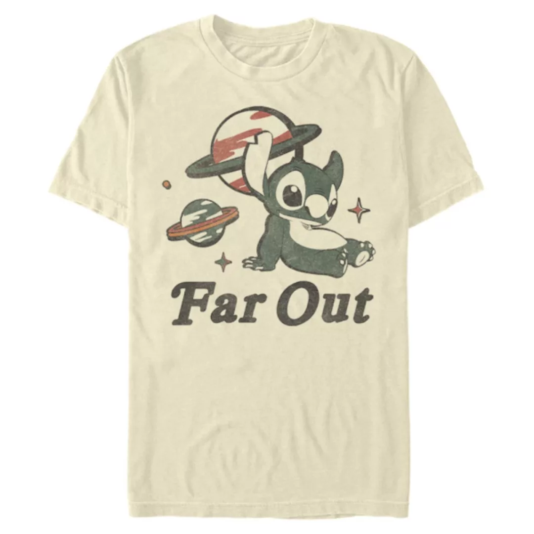 Disney Classics - Lilo & Stitch - Stitch Far Out - Männer T-Shirt günstig online kaufen