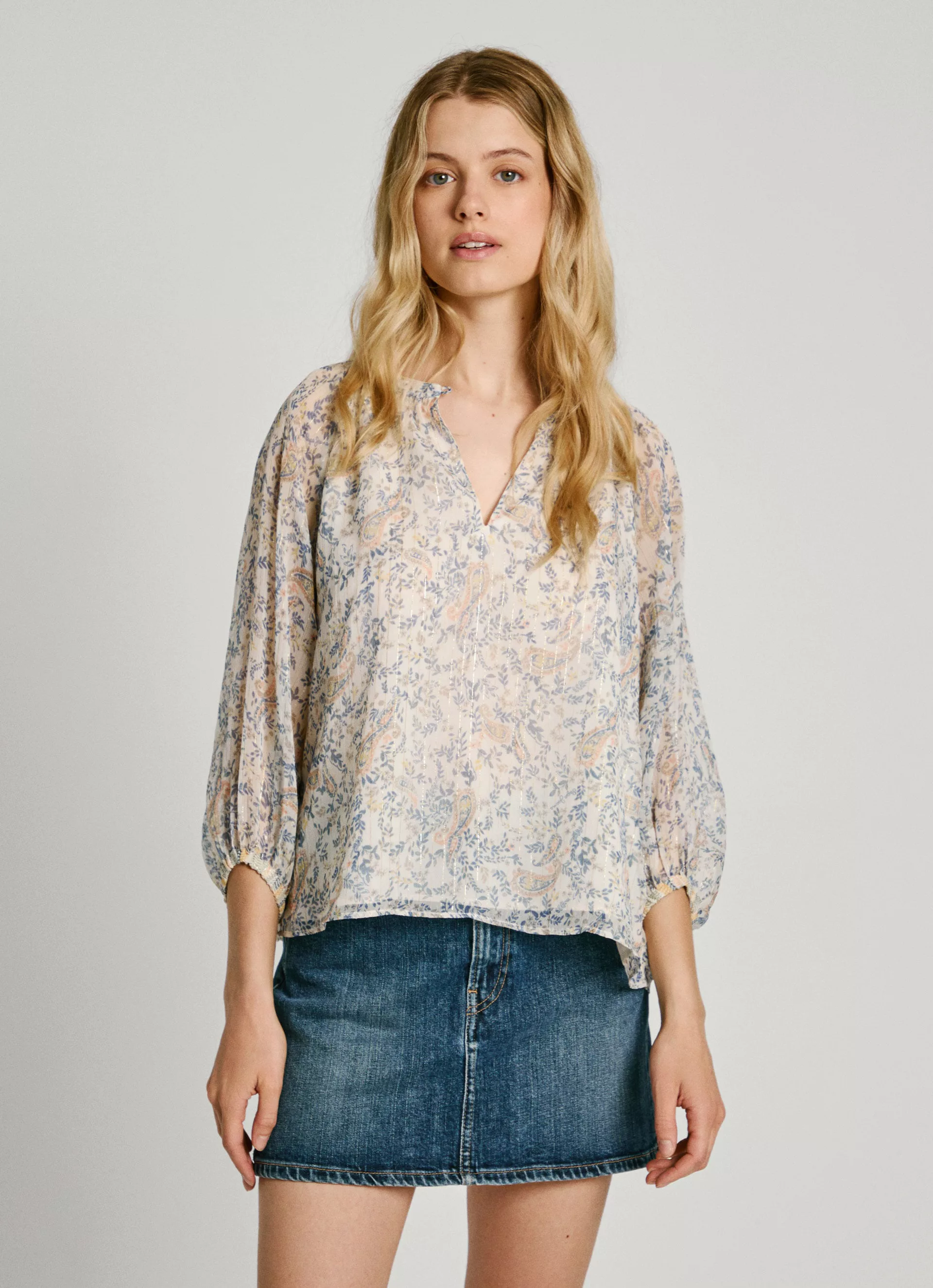 Pepe Jeans Druckbluse MARTINA mit Paisleymuster günstig online kaufen