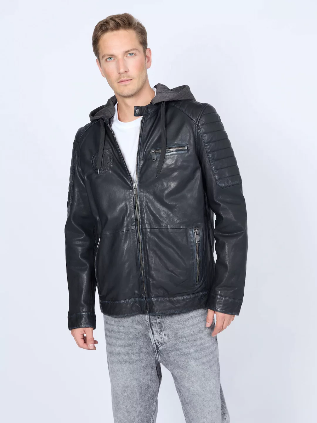 MUSTANG Lederjacke "31022258" günstig online kaufen