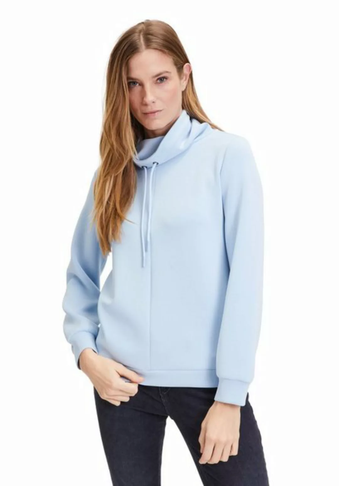 Betty&Co Sweatshirt mit Kragen (1-tlg) Material günstig online kaufen